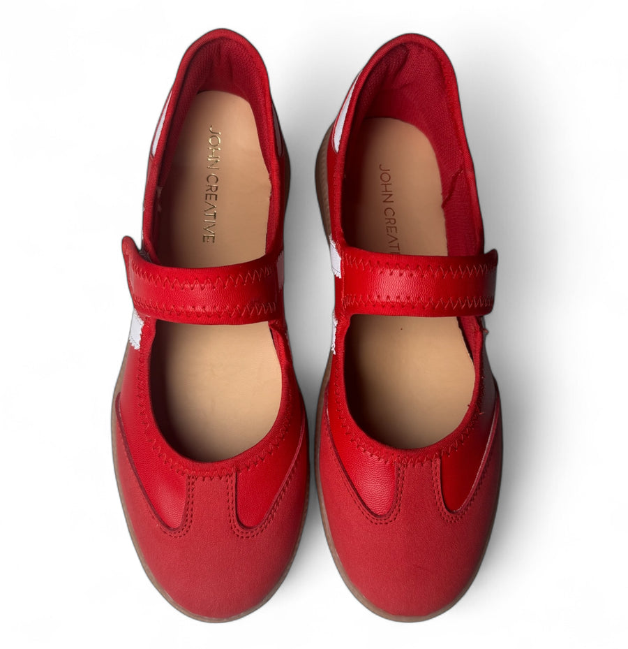 Boston Jane ✨Rojo/ Blanco